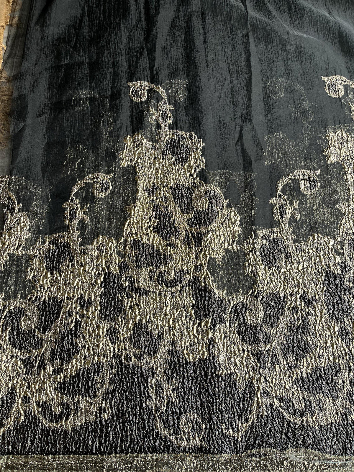 NEW High Class Organdie Brocade Cloque Lurex Fabric