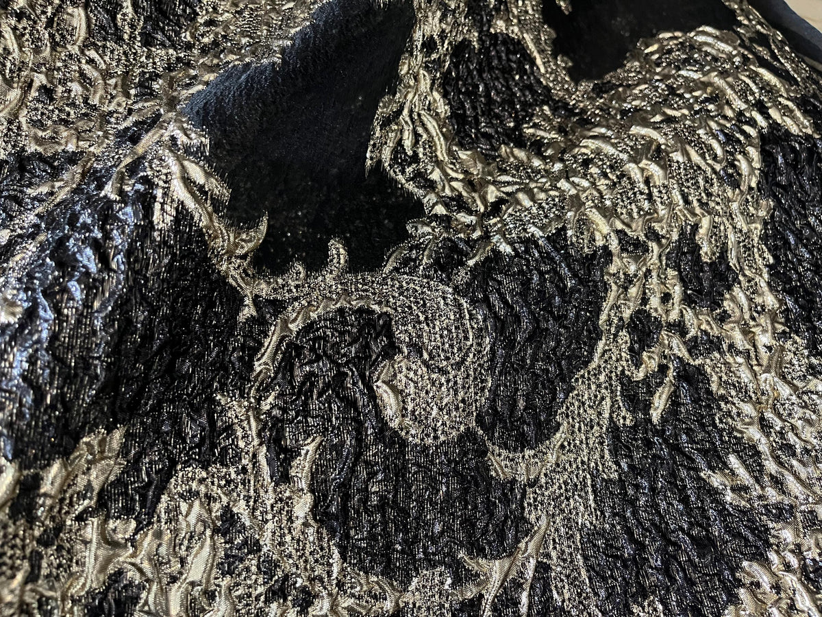 NEW High Class Organdie Brocade Cloque Lurex Fabric