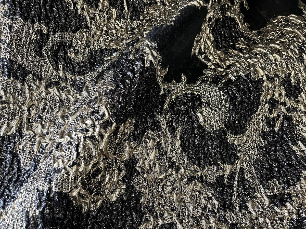 NEW High Class Organdie Brocade Cloque Lurex Fabric