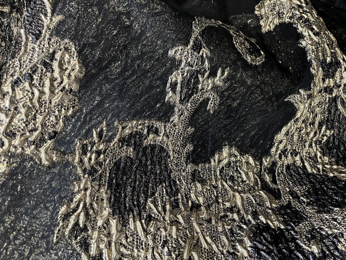 NEW High Class Organdie Brocade Cloque Lurex Fabric