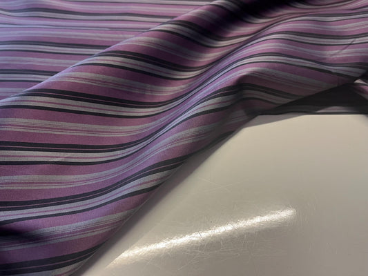 NEW High Class Taffeta Stripe Lining Fabric