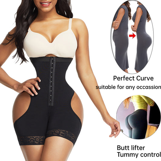 Women’s High Waist Shapewear Shorts – Tummy Control Butt Lifter Seamless Body Sculpting Underwear + 🚚 Free Worldwide Shipping 🎉 Extra 30% OFF At Checkout