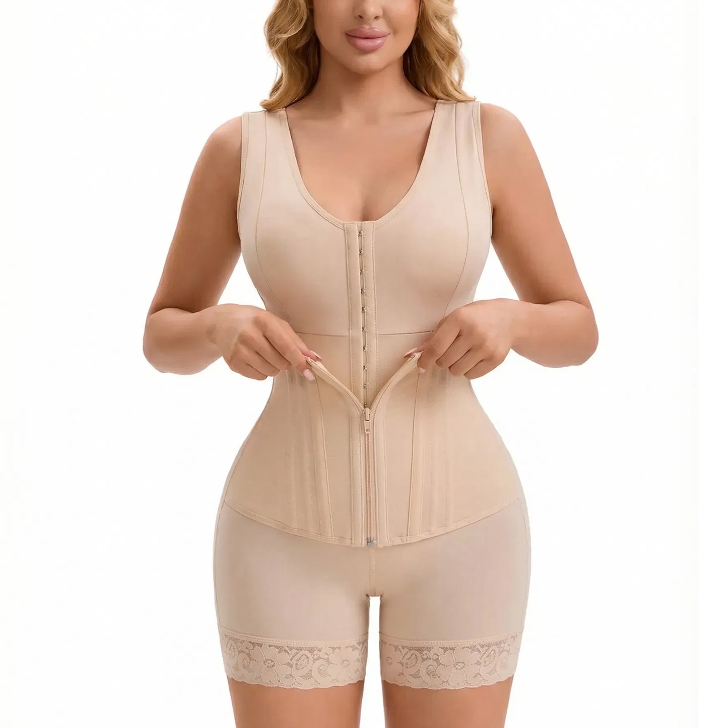 Fajas Colombianas Moldeadoras Overbust Shapewear For Women Tummy Control Full Body Shaper & Butt Lifter Post Surgery Compression Garment + 🚚 Free Worldwide Shipping 🎉 Extra 30% OFF At Checkout