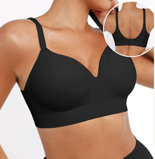 Seamless Wireless Bra for Women – Comfortable Shapewear Support Bra | Soft Nylon No-Wire Everyday Bra / ✨ FREE Worldwide Shipping 🎉 Extra 30% OFF at Checkout