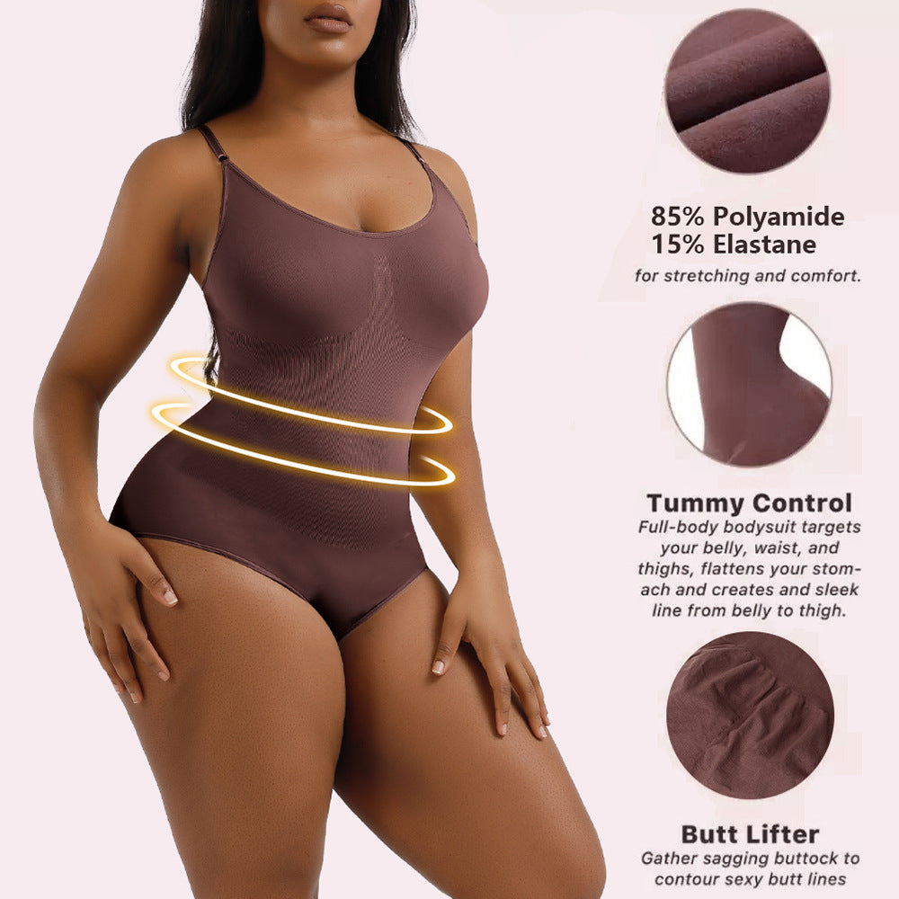 Postpartum Seamless Shapewear for Women – Tummy Control Body Shaper, Waist Trainer & Hip Lift Support