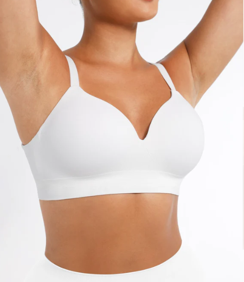 Seamless Wireless Bra for Women – Comfortable Shapewear Support Bra | Soft Nylon No-Wire Everyday Bra / ✨ FREE Worldwide Shipping 🎉 Extra 30% OFF at Checkout