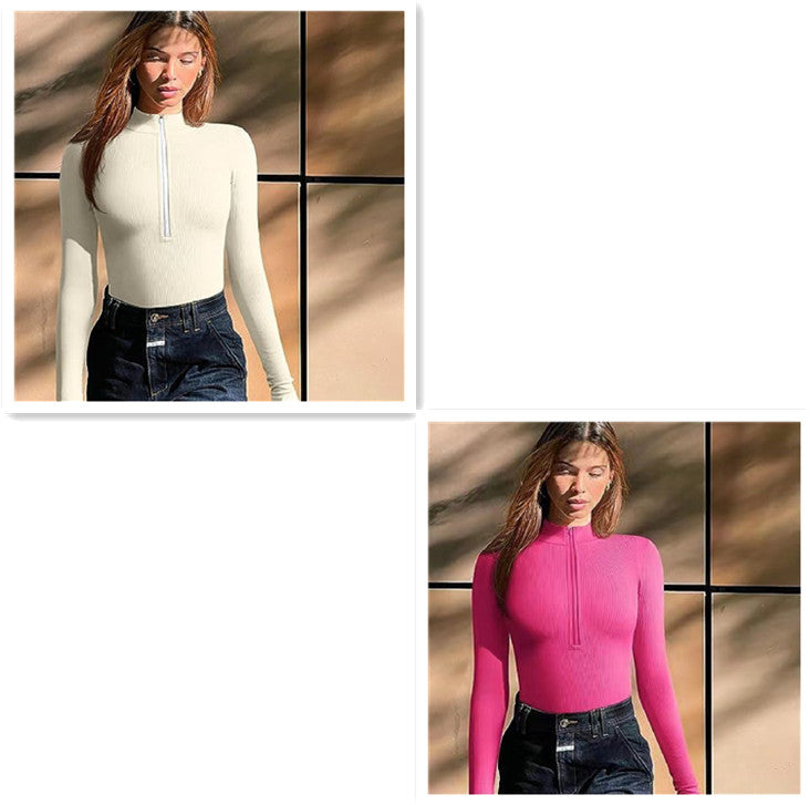 Women’s Long Sleeve Seamless Slimming Jumpsuit | Full Body Shapewear Bodysuit | Tummy Control & Butt Lift Romper + 🚚 Free Worldwide Shipping 🎉 Extra 30% OFF at Checkout