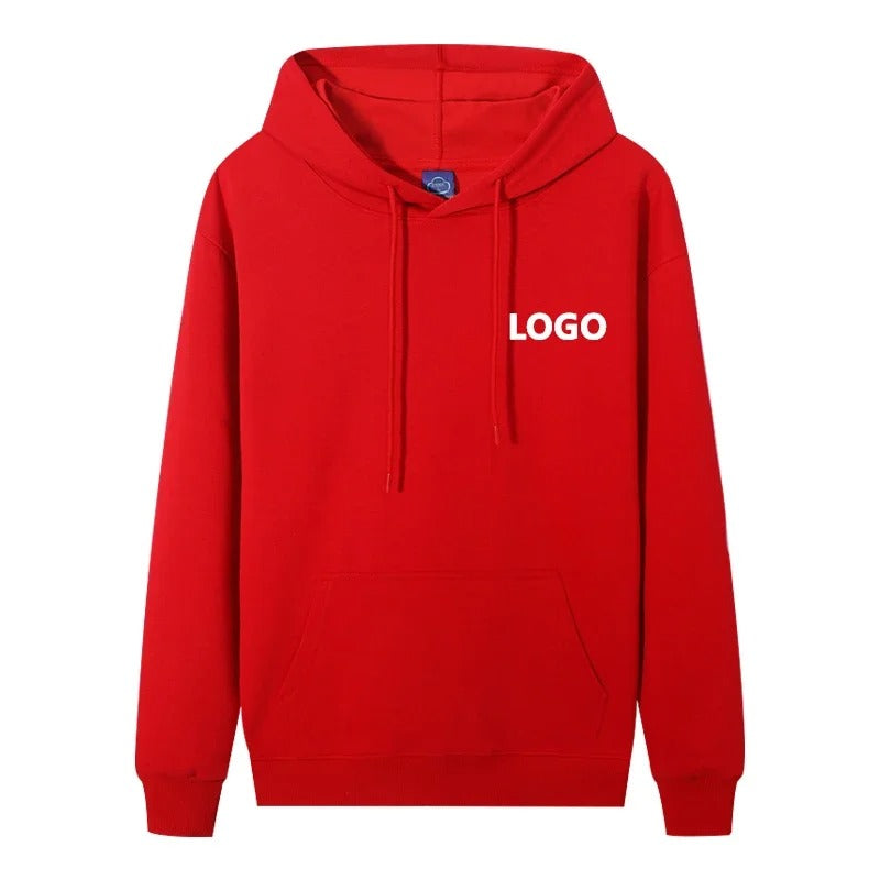 Hoodie mit individuellem Logo – Streetwear-Pullover aus 60 % Baumwolle | Personalisierter Unisex-Sweatshirt
