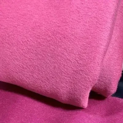 Double-Sided Wool-Cashmere Blend Fabric – Soft Smooth Cloth by the Metre for Autumn/Winter Coats DIY Sewing Material