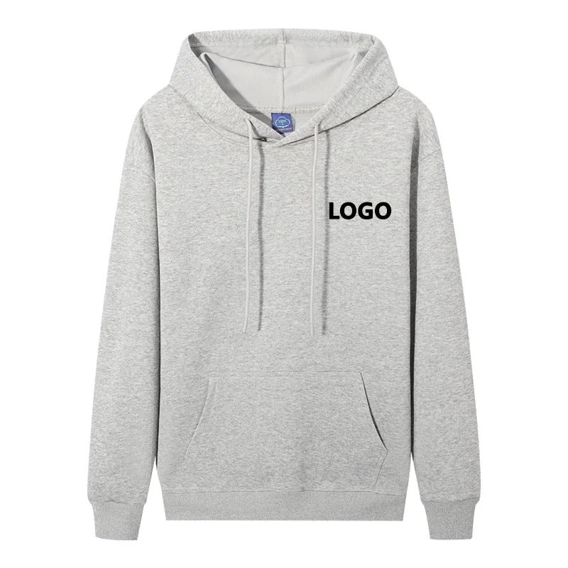 Hoodie mit individuellem Logo – Streetwear-Pullover aus 60 % Baumwolle | Personalisierter Unisex-Sweatshirt