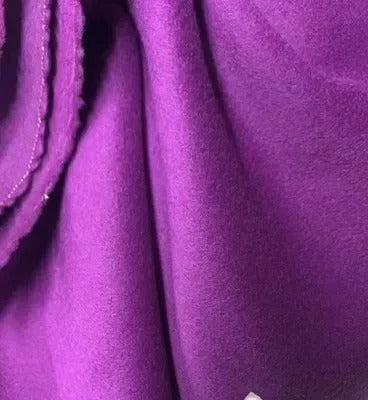 Luxury Wool-Cashmere Blend Fabric – Thick Warm Cloth for Winter Coats, DIY Sewing Material (by the Yard)