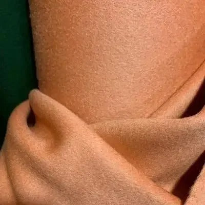 Double-Sided Wool-Cashmere Blend Fabric – Soft Smooth Cloth by the Metre for Autumn/Winter Coats DIY Sewing Material