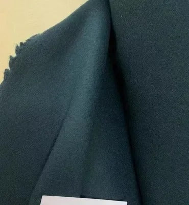 Luxury Wool-Cashmere Blend Fabric – Thick Warm Cloth for Winter Coats, DIY Sewing Material (by the Yard)