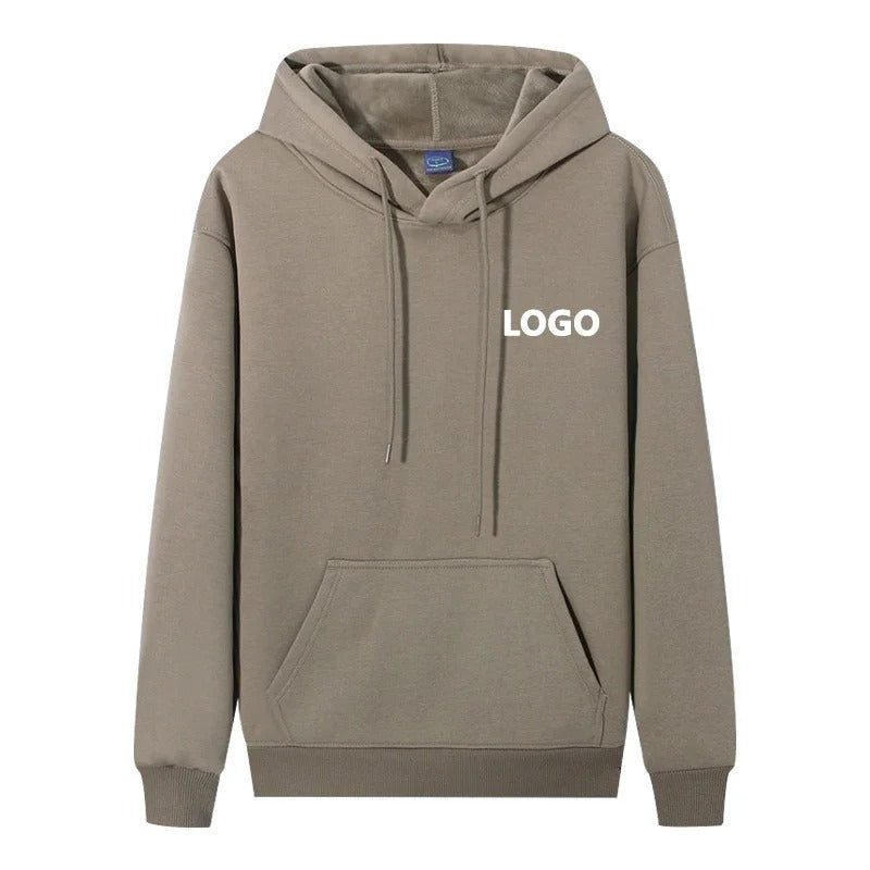 Hoodie mit individuellem Logo – Streetwear-Pullover aus 60 % Baumwolle | Personalisierter Unisex-Sweatshirt