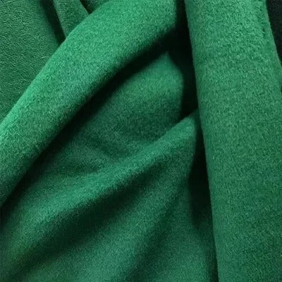 Luxury Wool-Cashmere Blend Fabric – Thick Warm Cloth for Winter Coats, DIY Sewing Material (by the Yard)