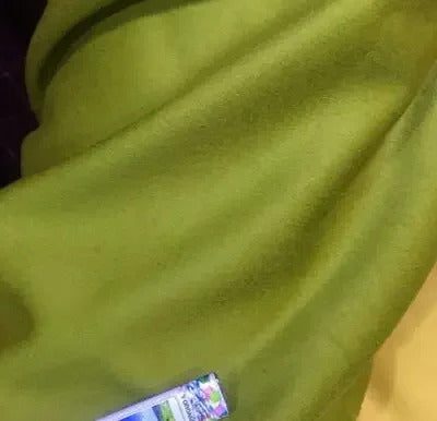 Double-Sided Wool-Cashmere Blend Fabric – Soft Smooth Cloth by the Metre for Autumn/Winter Coats DIY Sewing Material