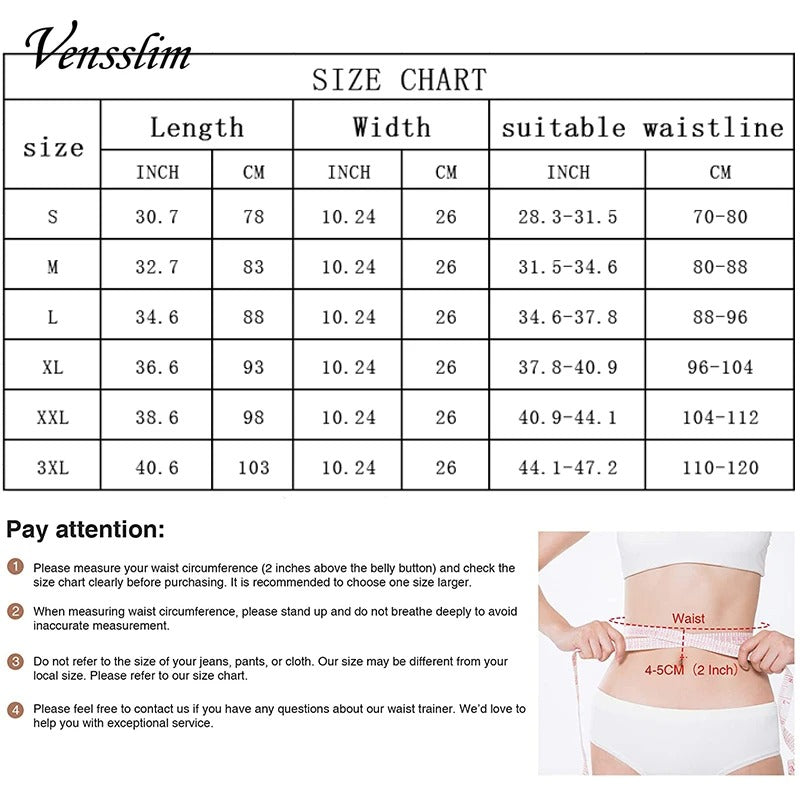 Neopren-Taillenformer für Damen, Figurformender Gürtel zur Gewichtsreduktion, Bauchweggürtel, Shapewear für Damen, Sauna-Schweißband, Korsettbinder