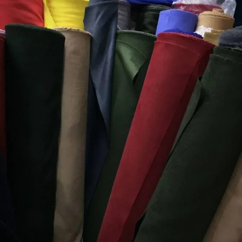 Luxury Wool-Cashmere Blend Fabric – Thick Warm Cloth for Winter Coats, DIY Sewing Material (by the Yard)