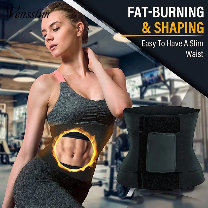 Neopren-Taillenformer für Damen, Figurformender Gürtel zur Gewichtsreduktion, Bauchweggürtel, Shapewear für Damen, Sauna-Schweißband, Korsettbinder