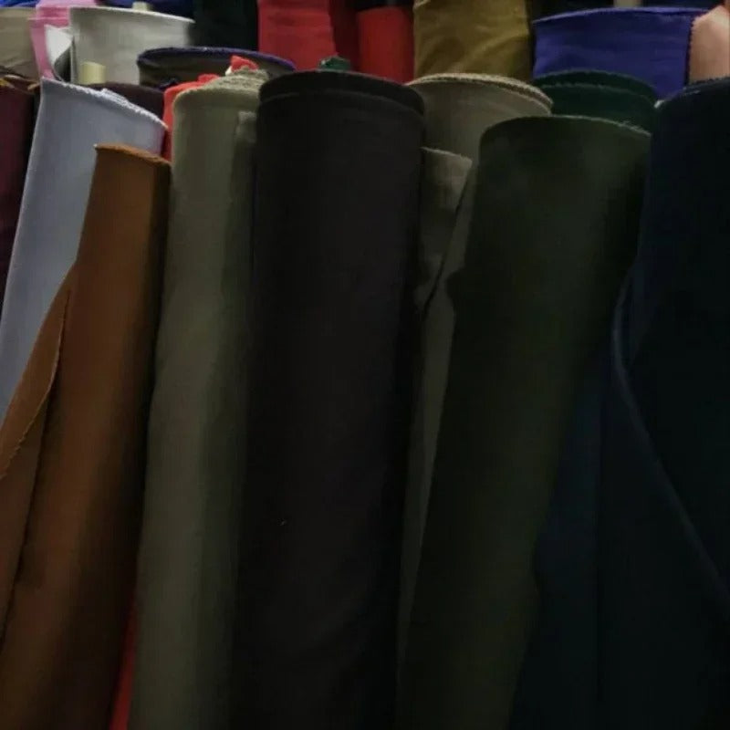 Luxury Wool-Cashmere Blend Fabric – Thick Warm Cloth for Winter Coats, DIY Sewing Material (by the Yard)