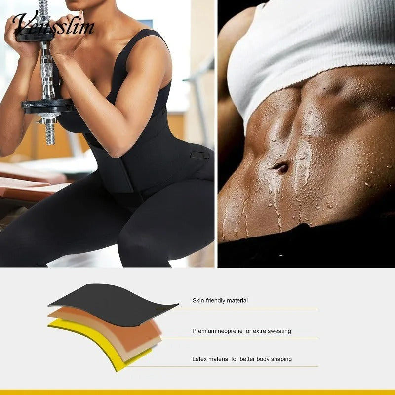 Neopren-Taillenformer für Damen, Figurformender Gürtel zur Gewichtsreduktion, Bauchweggürtel, Shapewear für Damen, Sauna-Schweißband, Korsettbinder
