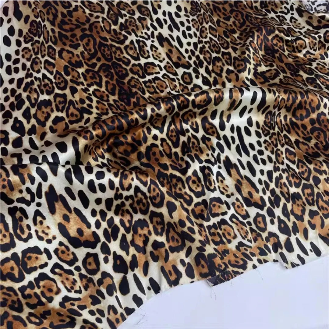 Luxury Mulberry Silk Stretch Satin Fabric 19 momme + 🚚 Free Worldwide Delivery