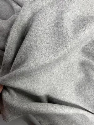 Luxury Wool-Cashmere Blend Fabric – Thick Warm Cloth for Winter Coats, DIY Sewing Material (by the Yard)