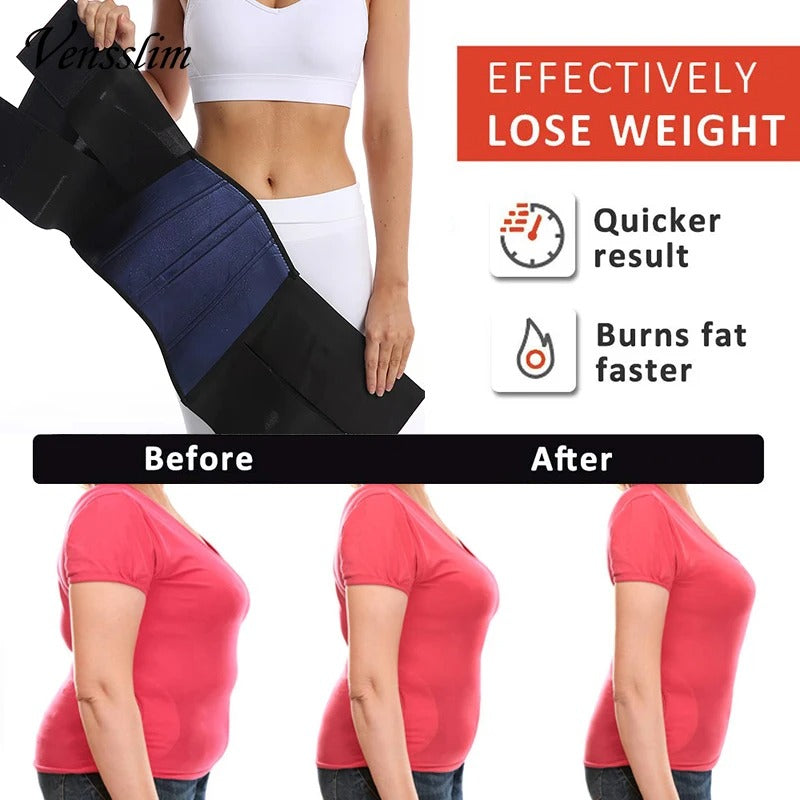 Neopren-Taillenformer für Damen, Figurformender Gürtel zur Gewichtsreduktion, Bauchweggürtel, Shapewear für Damen, Sauna-Schweißband, Korsettbinder