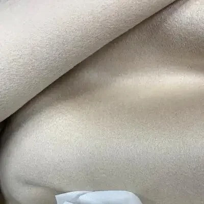 Double-Sided Wool-Cashmere Blend Fabric – Soft Smooth Cloth by the Metre for Autumn/Winter Coats DIY Sewing Material