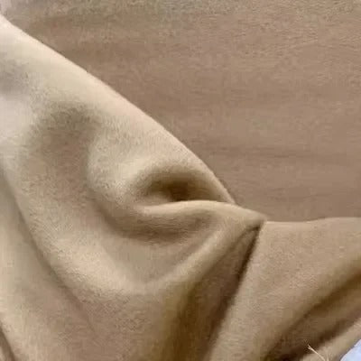 Luxury Wool-Cashmere Blend Fabric – Thick Warm Cloth for Winter Coats, DIY Sewing Material (by the Yard)