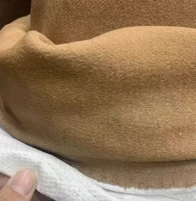 Luxury Wool-Cashmere Blend Fabric – Thick Warm Cloth for Winter Coats, DIY Sewing Material (by the Yard)